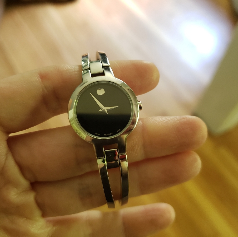 Movado Amorosa bracelet watch in awesome condition
